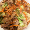 クック1I0VSP☆'s cooksnap of when they made 白菜と豚肉のとろ～り細切り炒め☆.