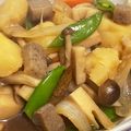 ナス系's cooksnap of when they made 筑前煮！根菜たっぷり肉っけなしの煮物☆.