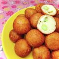 ぽんしゅラブ子's cooksnap of when they made 枝豆チーズのもっちり✨ちび揚げパンHM.