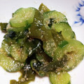 ムーミン☆ママ's cooksnap of when they made きゅうりとワカメの酢の物.