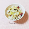 まあまま☆0403's cooksnap of when they made さつま芋と帆立の炊き込みご飯.