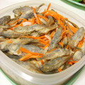 Fire-King's cooksnap of when they made 簡単おつまみ♪さっぱり小アジの南蛮漬け.