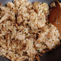 えみりんたん's cooksnap of when they made 黒胡椒DE舞茸のにんにくバター焼きご飯❤.