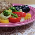 Yukiまむ's cooksnap of when they made 彩り野菜のジェノベソース和え弁当・付け合.