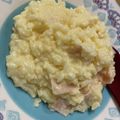 mii0926's cooksnap of when they made 簡単＊カルボナーラ風チーズリゾット.