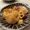 まじゅじゅ's cooksnap of when they made サツマイモと鶏肉の甘酢醤油バター炒め.