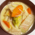 ｋａｎａ688's cooksnap of when they made 白菜とベーコンの和風だし豆乳スープ☆.