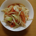 moniqro555's cooksnap of when they made トマトと玉ねぎの柚子胡椒和え.