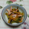 レオミウ's cooksnap of when they made 魚肉ソーセージとピーマンの中華和え.