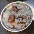 jjcream's cooksnap of when they made 糀香る♪栗おこわ.