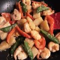 ame-ikuru's cooksnap of when they made 新じゃがとエビのアンチョビソテー.