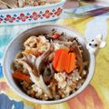 Newチヨコっと♪'s cooksnap of when they made ＊カボチャ＊にんじん飾り切り.