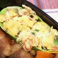 わたさな2016's cooksnap of when they made ネギとカニカマの卵炒め.