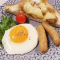 クックHG9V8Y☆'s cooksnap of when they made バナナは潰してトーストしてる.