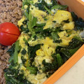 yu228's cooksnap of when they made ふんわりほうれん草たまご.