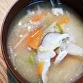 mufuron's cooksnap of when they made だしが絶品★豪快【鯛のアラ汁みそ仕立】♪.