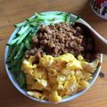 ぬーまいと0523's cooksnap of when they made コストコ★ヨシダ麹グルメのタレそぼろご飯.