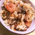 だいぽよ☆'s cooksnap of when they made 簡単！お弁当にも★炊飯器deエビピラフ.