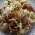TYSK's cooksnap of when they made 豚もやしとキャベツの味噌バター炒め♪.