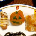 けーこころん's cooksnap of when they made ハロウィン★かぼちゃのクリチ茶巾サラダ.