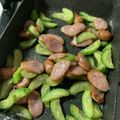 クックSOVI4V☆'s cooksnap of when they made きゅうりとウィンナーの炒め物.