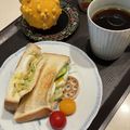 Hirarinn☆'s cooksnap of when they made 茹で卵とキャベツのコールスローサンド.