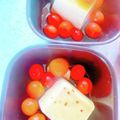 プー♡'s cooksnap of when they made トマトときゅうりのピリ辛和えをお豆腐と～.