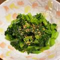 Lili81's cooksnap of when they made 葉大根のナムル.
