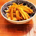 あおまんjapan's cooksnap of when they made マコモダケのメンマ風.