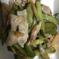 きゃりーうーまん's cooksnap of when they made 牛(豚)こまと胡瓜☆お酢でさっぱり炒め.