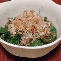 ぬこぬい戸田さん's cooksnap of when they made 簡単に美味しい【ツルムラサキのお浸し】.