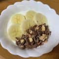輝夜の姫's cooksnap of when they made ヨーグルト☓バナナ☓アーモンドチョコ.