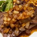 はなのかくめいじ's cooksnap of when they made 美味しい牛ステーキの焼き方.
