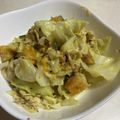 papikun's cooksnap of when they made かぼちゃ・キャベツのツナマヨサラダ♪.