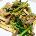 ハロゲン's cooksnap of when they made ✻とり肉と小松菜のオイスター炒め✻.