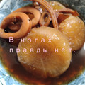 ひトみ's cooksnap of when they made イカと大根の煮物.