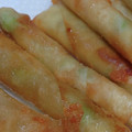ハーゲンハート's cooksnap of when they made 揚げ焼きでOK♪「枝豆チーズ春巻き」.