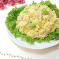 ＊naｰno＊'s cooksnap of when they made 鍋不要！さつま芋と卵のサラダ.