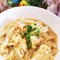 ゆるмαмα's cooksnap of when they made 甘めの卵とじ.