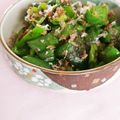 ぱふ♪'s cooksnap of when they made 簡単☆ピーマン炒めかつおぶし和え.