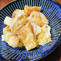 ちゃちゃまる26's cooksnap of when they made 簡単メニュー・薄揚げとネギのごまポン和え.