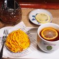 cococo710's cooksnap of when they made かぼちゃのモンブランロール.