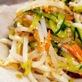 よしよしのキッチン☆'s cooksnap of when they made もやしと人参ときゅうりのナムル.