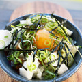 西＊絵子's cooksnap of when they made ちゃちゃっと♪納豆と山芋で丼ぶり♪.