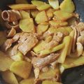 ameうめ's cooksnap of when they made ♡豚細ハヤトウリ★隼人瓜と豚肉の炒めもの.
