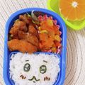 4児男子母さんの台所's cooksnap of when they made ちいかわ　キャラ弁.