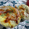 オンママ₍ᐢ‥ᐢ₎'s cooksnap of when they made 新玉ねぎ丸ごと！グラタン風☆.