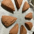 すめ氏's cooksnap of when they made スタバみたいな簡単チョコスコーン♡.