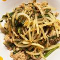 まぁくんのハニー🍯's cooksnap of when they made ニラともやしのひき肉炒め.