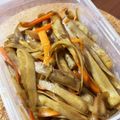 しましまもっぷ's cooksnap of when they made にんじんとごぼうのきんぴら.